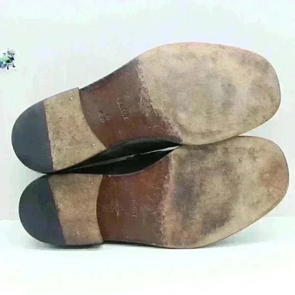 Bally Tiago Men's Brown Leather Penny Loafers Size US 9.5 D - Picture 10 of 11